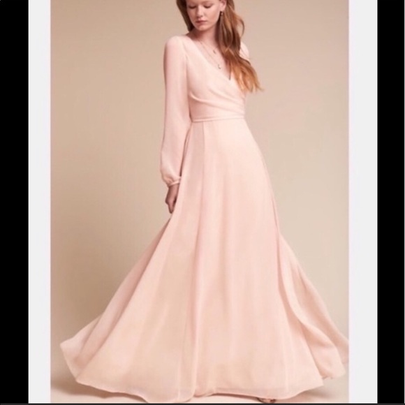 BHLDN Dresses & Skirts - BHLDN WATTERS  NOVA Dress Ice Pink Sz 10